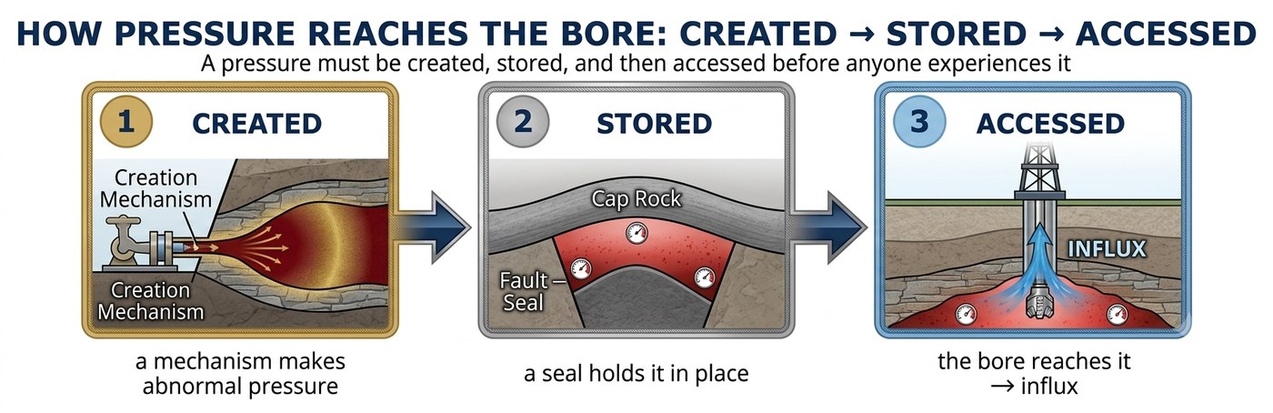 Created, Stored, Accessed